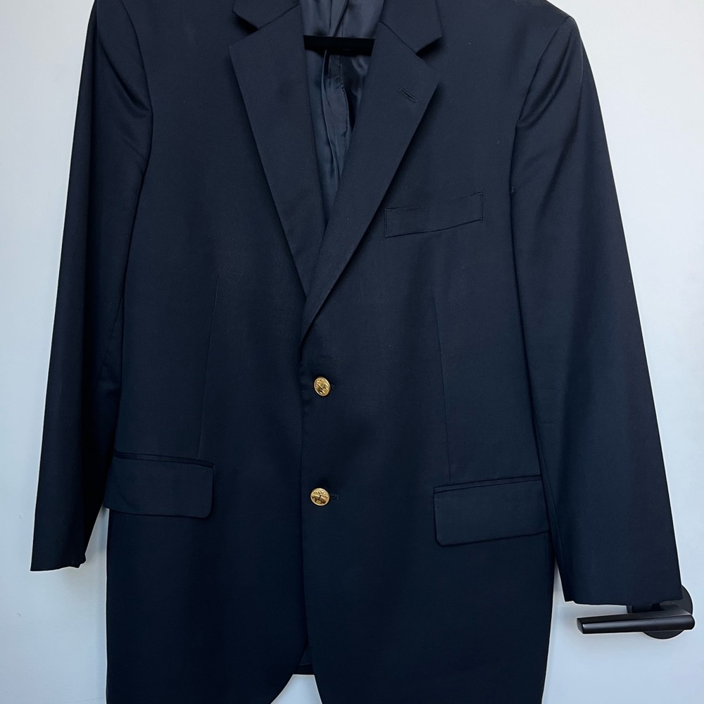 Brooks Brothers Vintage “346” Classic Navy Men's Blazer 42S
